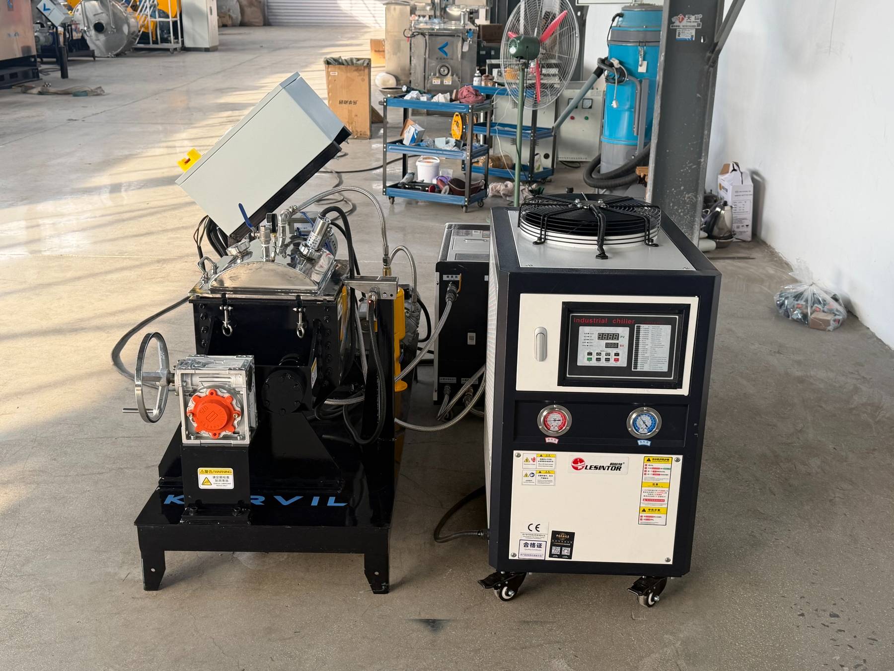 Laboratory-Vacuum-Sigma-Kneader (5) Labor-Vakuum-Sigma-Kneter (5)