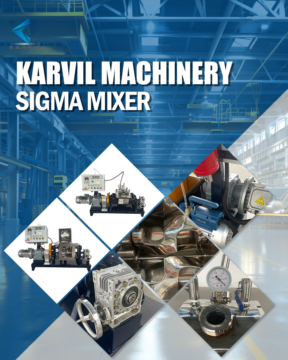 Karvil Laboratory Sigma Mixer nach Großbritannien exportiert (2)