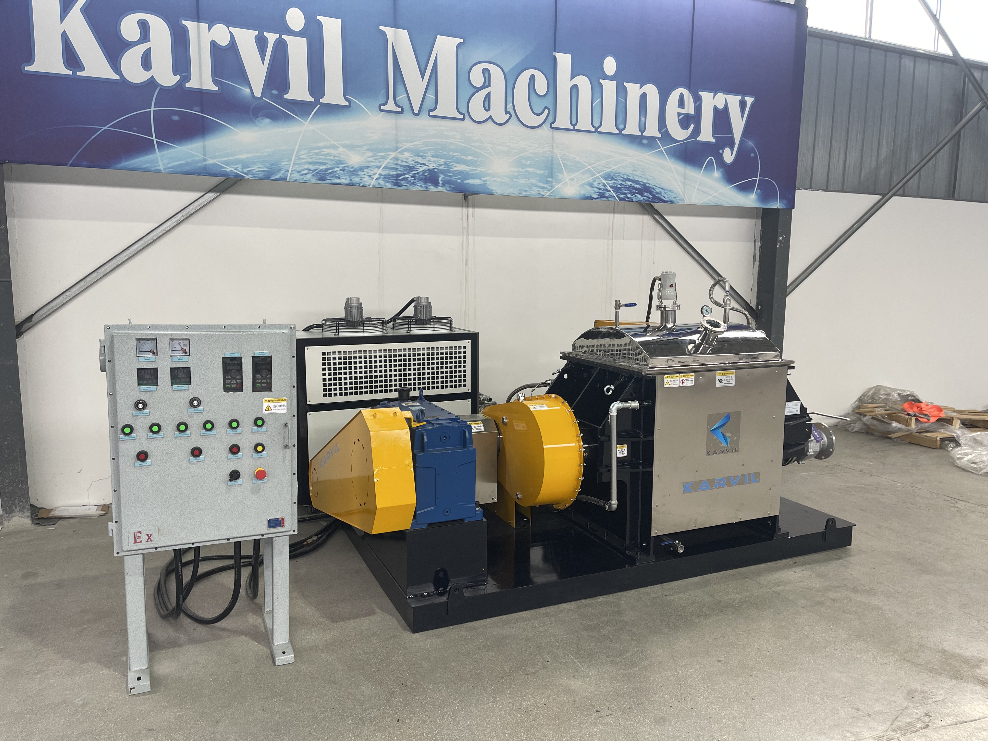 Explosionssicheres Vakuum-Knie-Mixer-mit Chiller