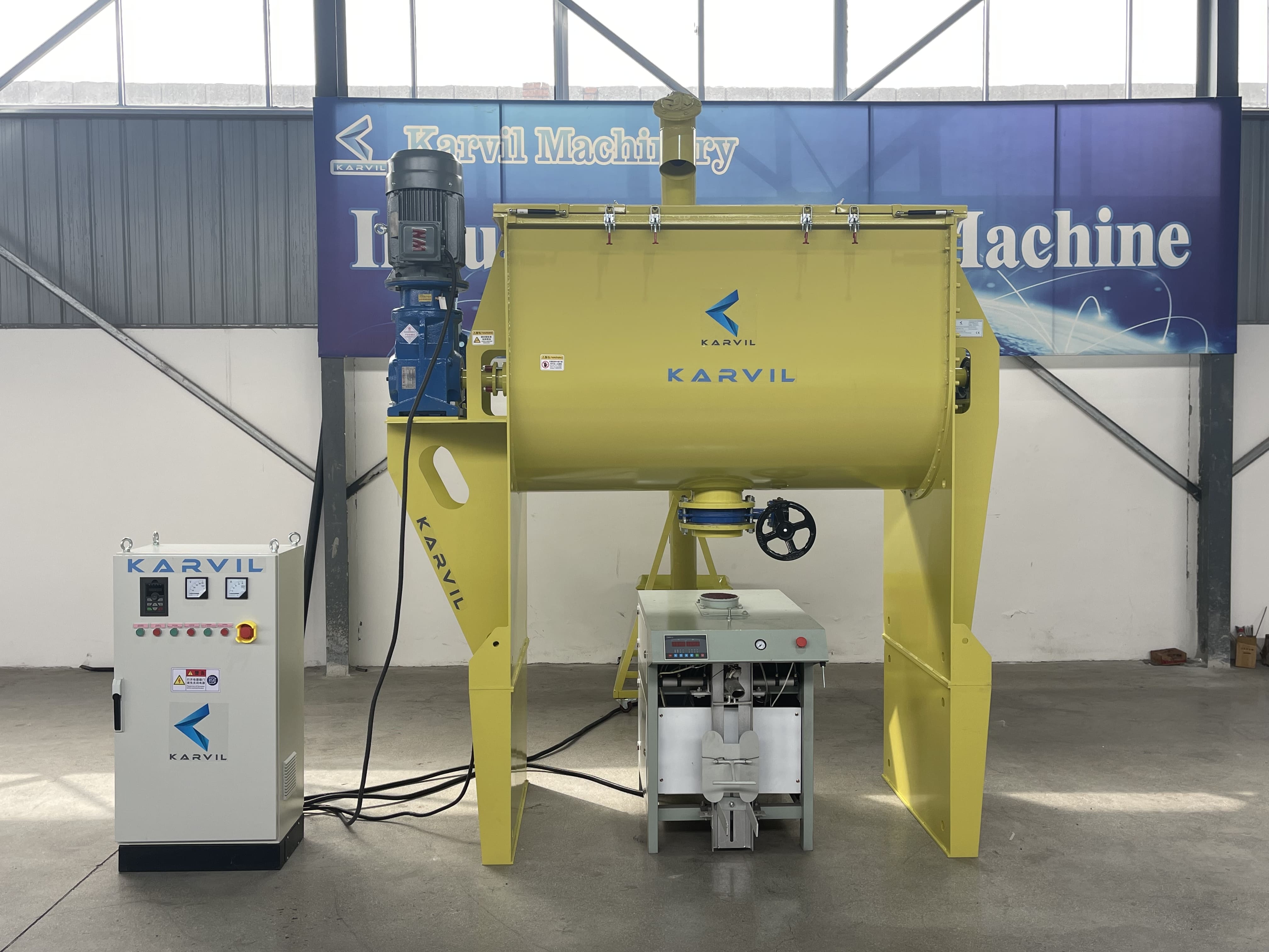 Trockenmörtel- und Mikrocement -Produktionslinie für australischen Kunden