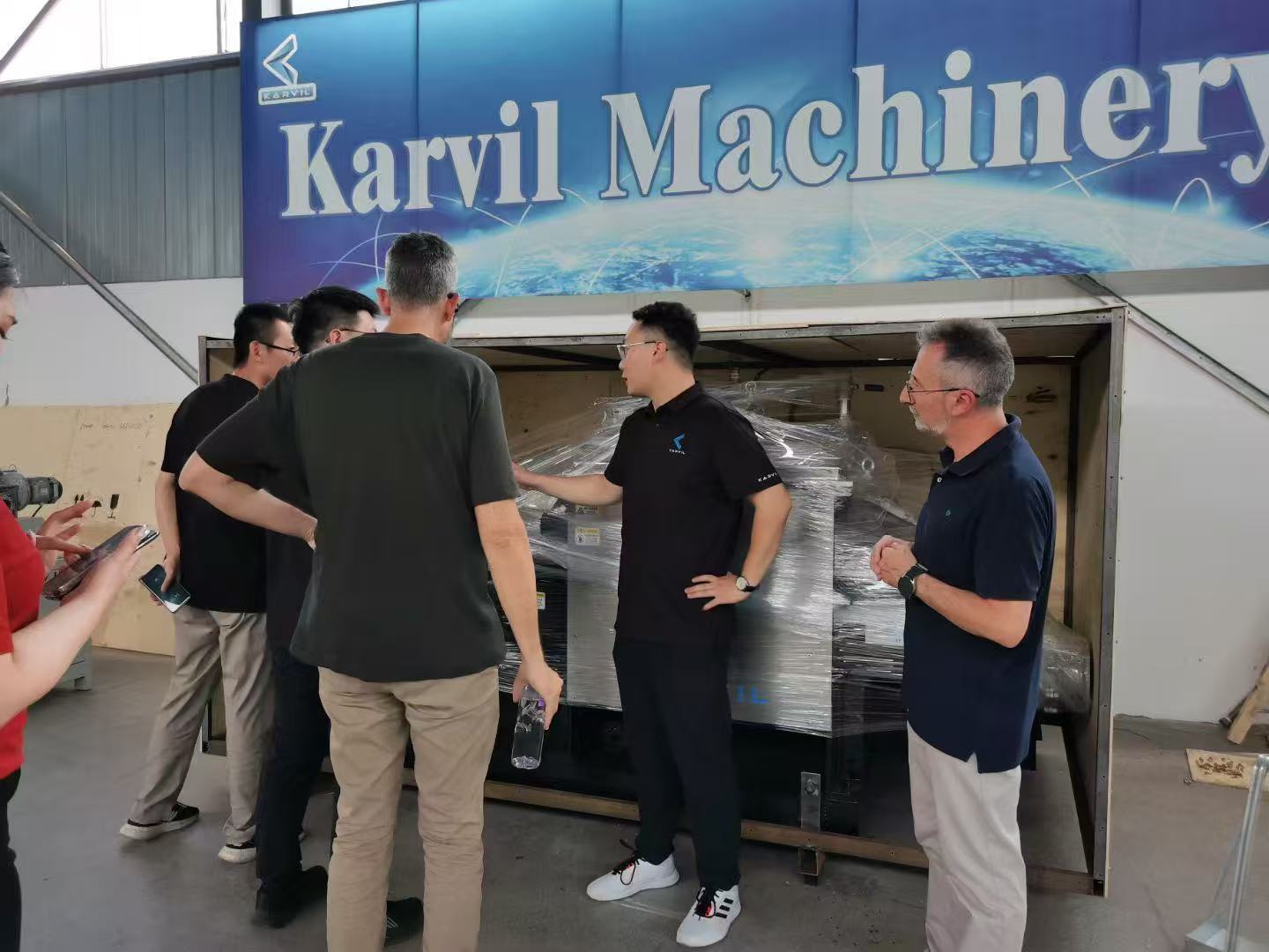 Geehrten Besuch vom spanischen Kunden
